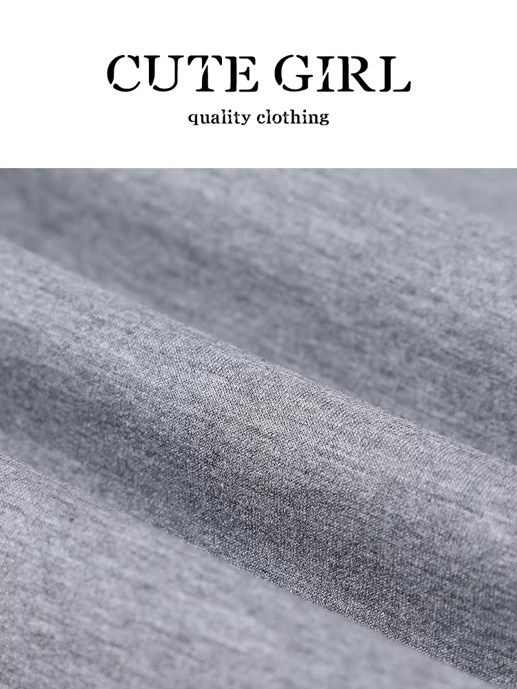 Quần ống loe kiểu Mỹ cổ điển dễ thương dành cho nữ, quần thể thao dây rút đa năng cạp cao mùa thu giúp thon gọn