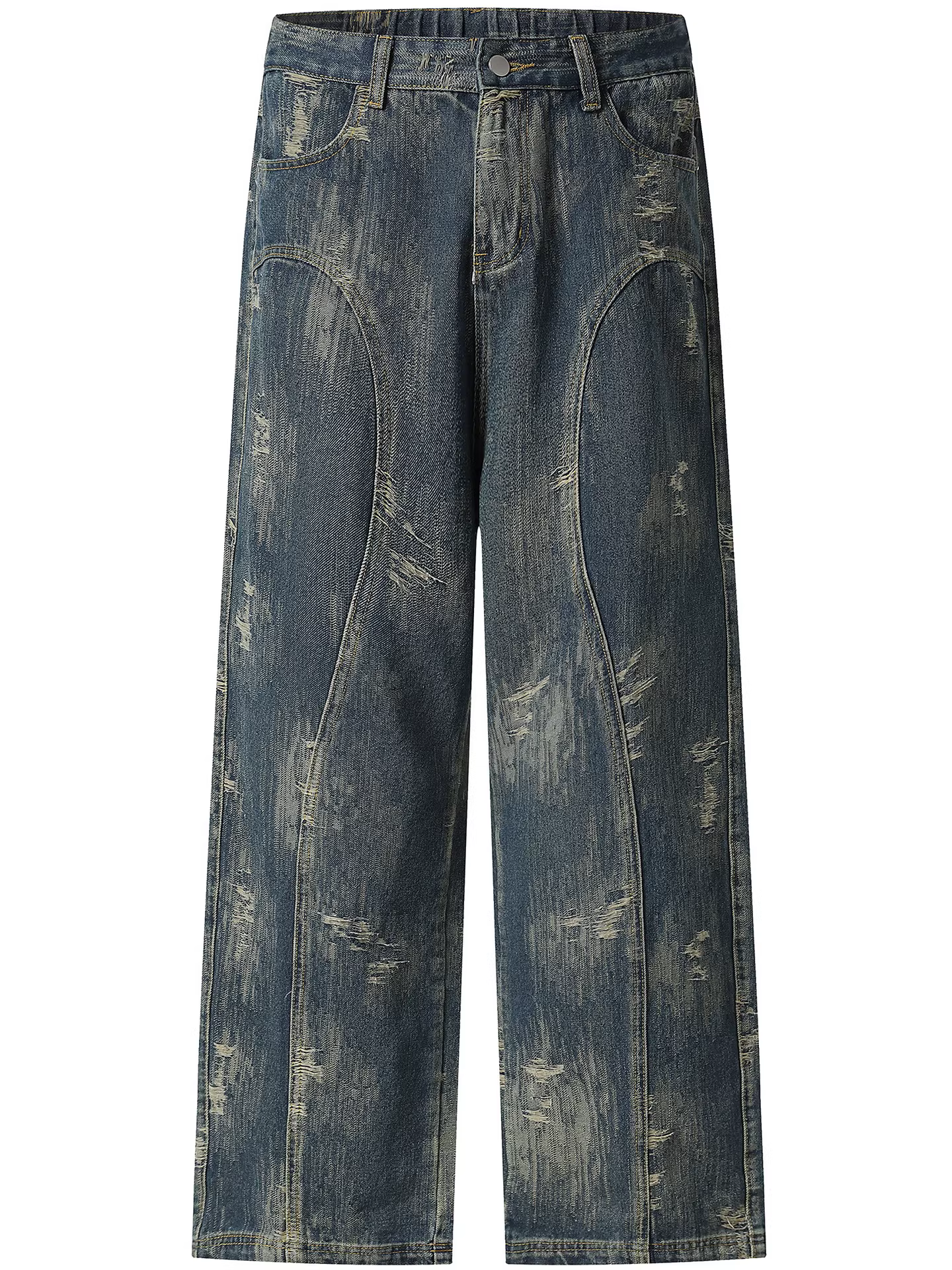 Từ sao Hỏa, tôi không thể nói điều đó. Quần jean ống đứng cổ điển