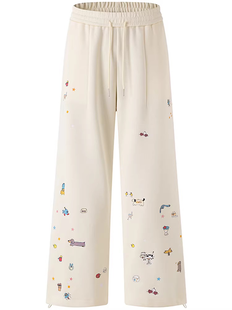 Từ sao Hỏa, một chiếc quần unisex dáng rộng in họa tiết hoạt hình cổ điển hip-hop châu Âu và Mỹ.