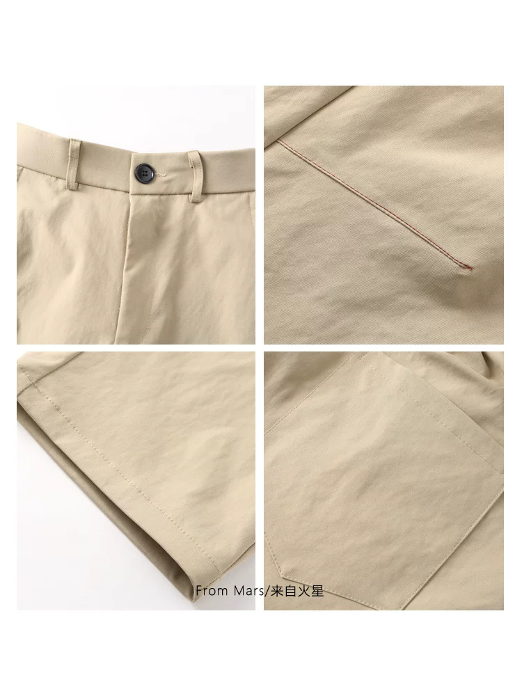 Từ sao Hỏa, tâm trạng khó chịu, quần tây dáng rộng đa năng phong cách retro Nhật Bản, quần tây dáng rộng phong cách thời trang ins