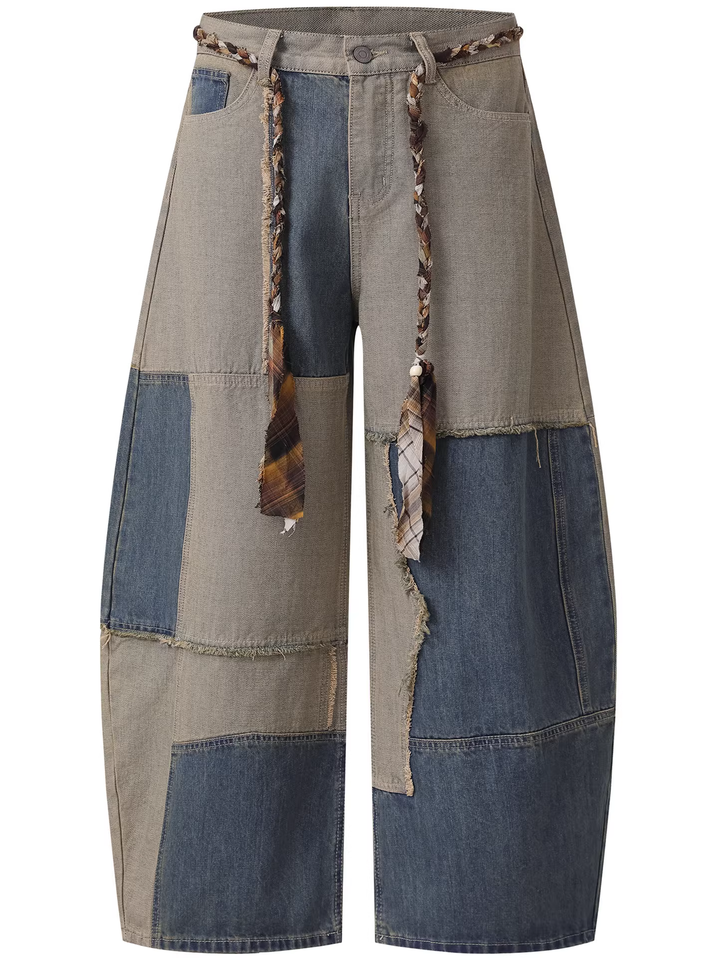 Từ sao Hỏa Không bao giờ có lỗ, quần jean ống rộng, dáng rộng.