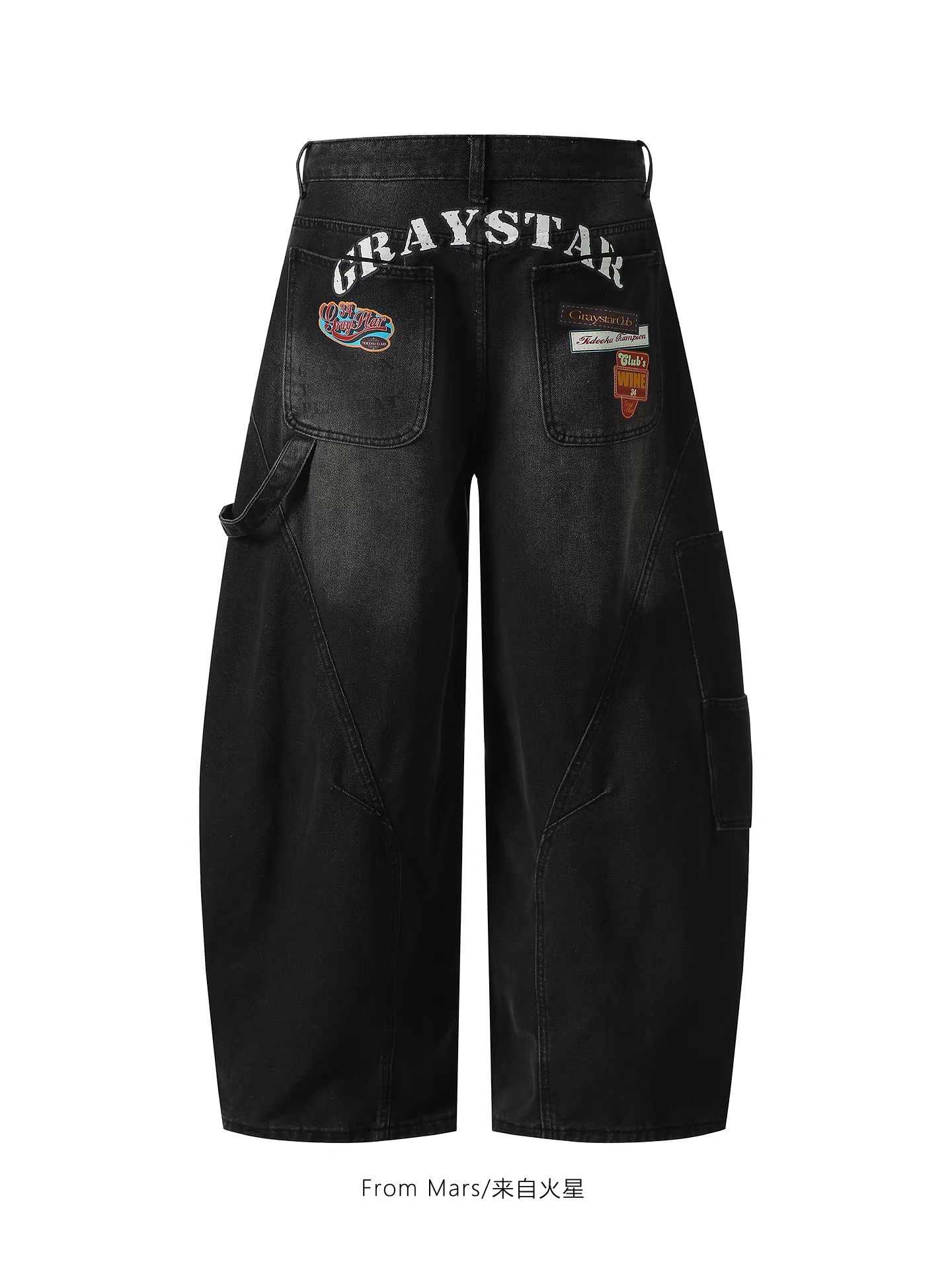 Quần jean rách phong cách Mỹ cổ điển, đường phố, độc đáo, dài, đa năng, hợp thời trang