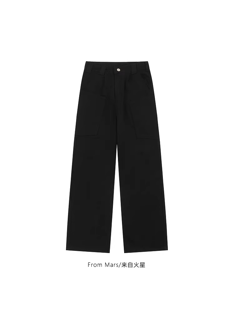 Từ sao Hỏa Quần ống rộng kiểu cổ điển thời trang