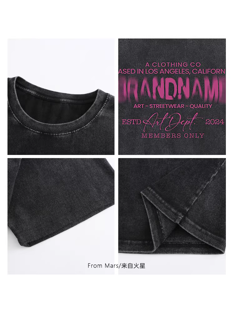 Từ Sao Hỏa sẽ có những mẫu áo thun ngắn tay dáng rộng cổ tròn in chữ sáng tạo theo phong cách INS của thương hiệu thời trang Trung Quốc mới dành cho mùa hè.