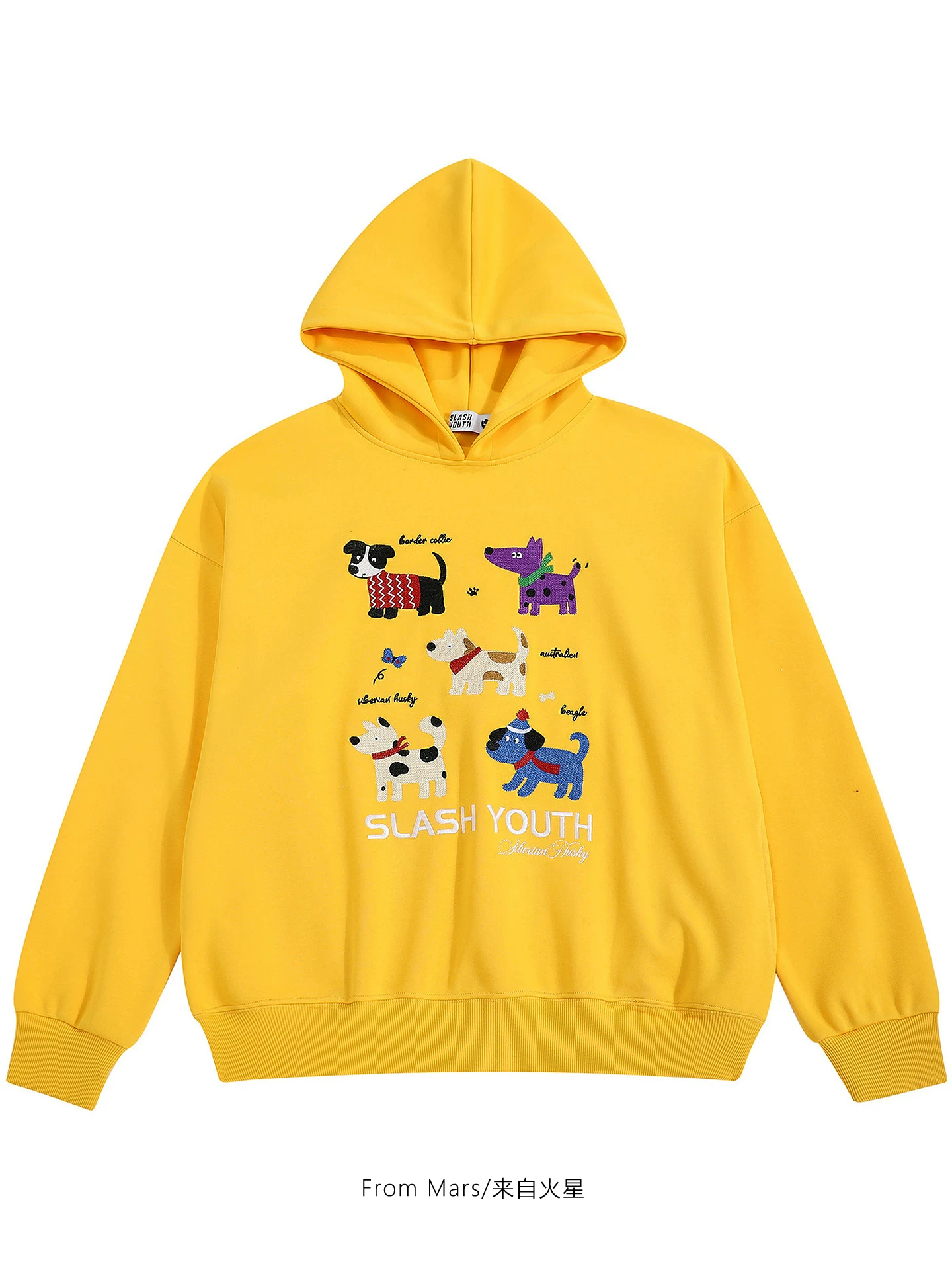 Áo hoodie thường ngày của Lữ đoàn Mars Wangwang