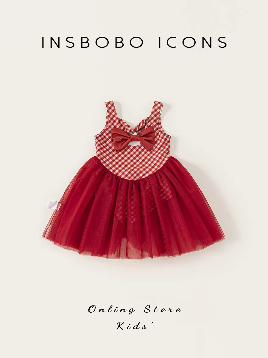 Đồ bơi bé gái INSbobo hè 2025 kiểu mới, đồ bơi trẻ em, quần áo bơi thời trang cho bé mùa hè