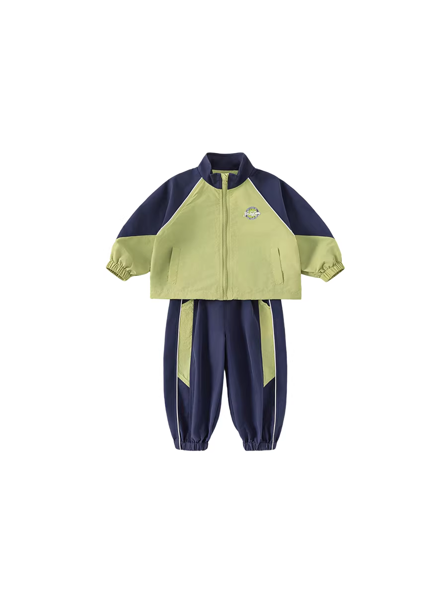 Bộ đồ bé trai INSbobo thu đông 2025, quần áo thể thao bé trai thời trang, trang phục thu đông trẻ em, quần áo trẻ em hợp xu hướng