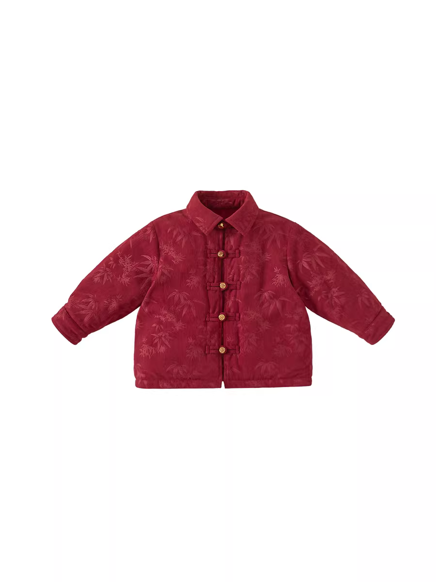 Trang phục lễ nghi của bé trai một tuổi, phong cách truyền thống Trung Quốc dành cho bé trai, trang phục nhà Đường cho bé gái, quần áo bé trai màu đỏ, áo khoác trẻ em, phong cách Trung Quốc mới cho mùa đông.