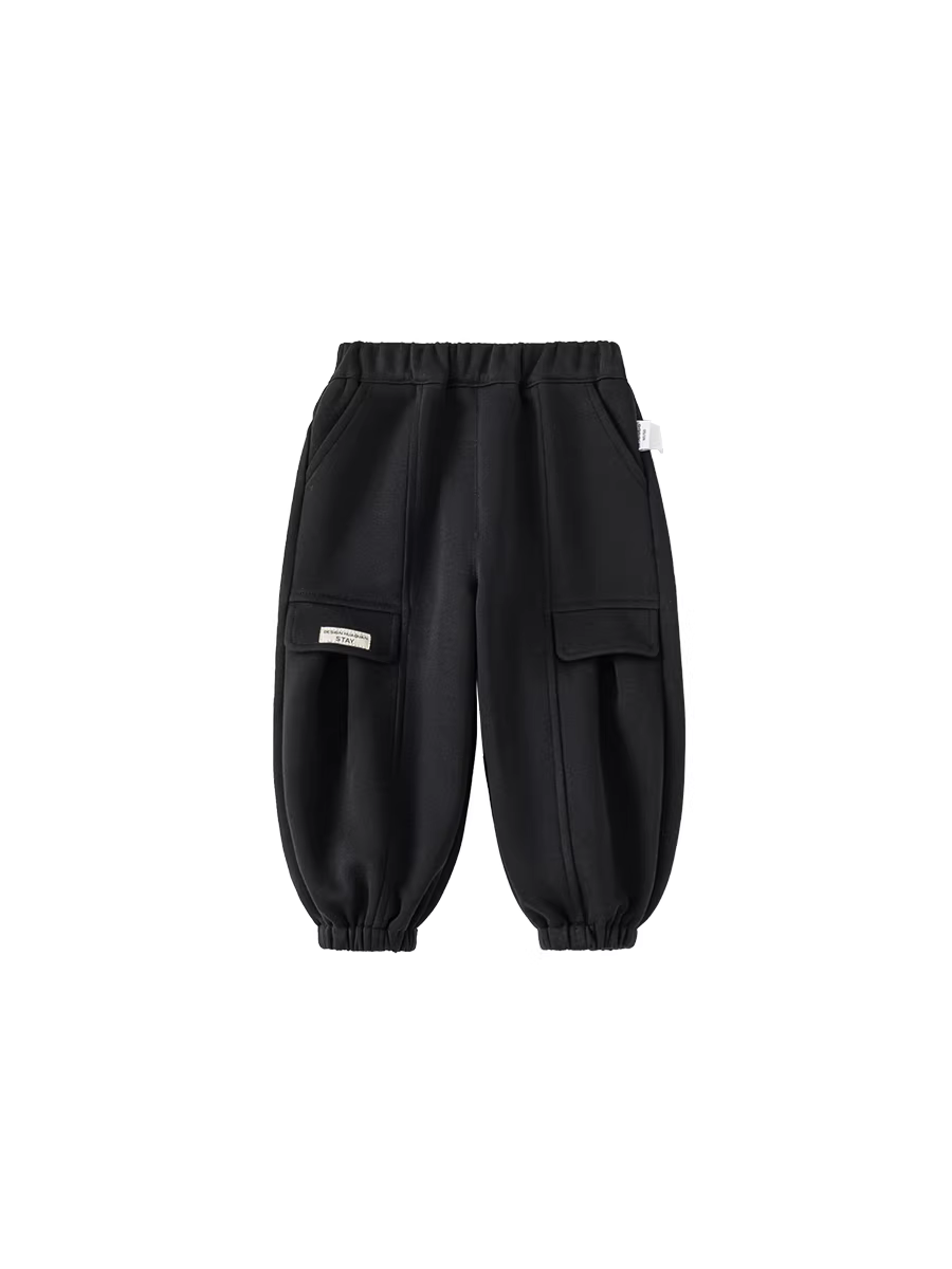 Quần trẻ em INSbobo thu đông 2025 kiểu mới quần jogger bé gái quần thể thao bé trai mùa thu