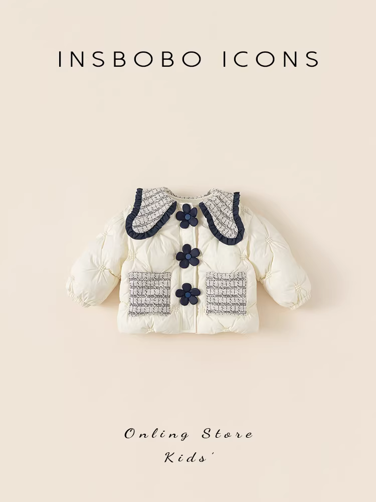 Áo khoác phao bé gái mùa đông 2025 kiểu mới áo khoác phao trẻ em áo khoác phao bé gái áo khoác mùa đông bé gái thời trang hợp xu hướng