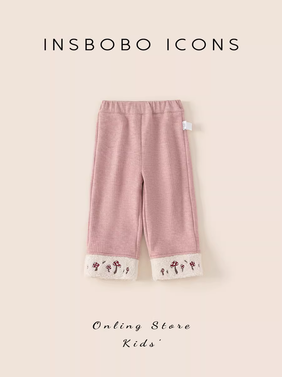 Quần bé gái thu đông 2025, quần trẻ em thường ngày, trang phục mùa thu, quần dài bé gái, quần trẻ em thời trang