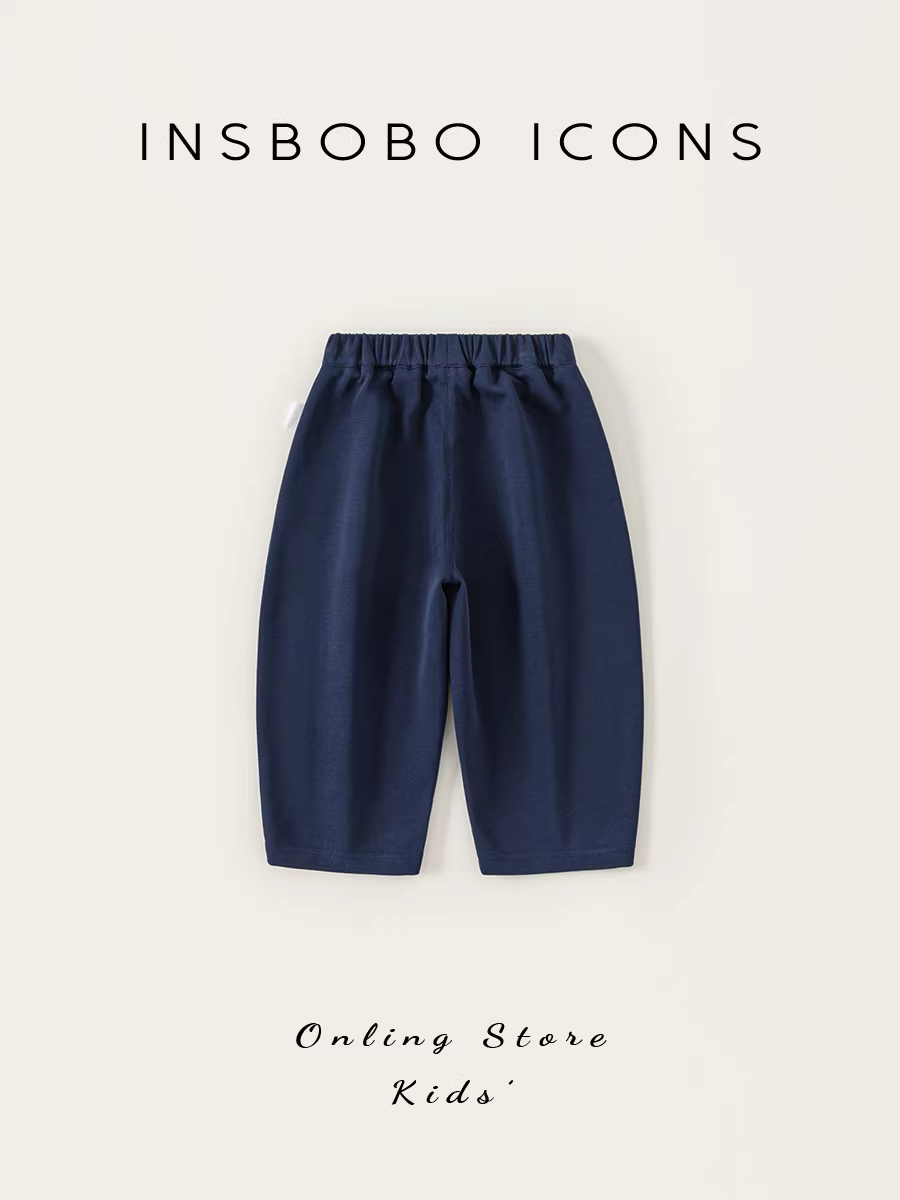 Quần bé trai INSbobo mùa thu quần trẻ em thường ngày kiểu mới xuân thu 2025 quần dài siêu thời trang trẻ em