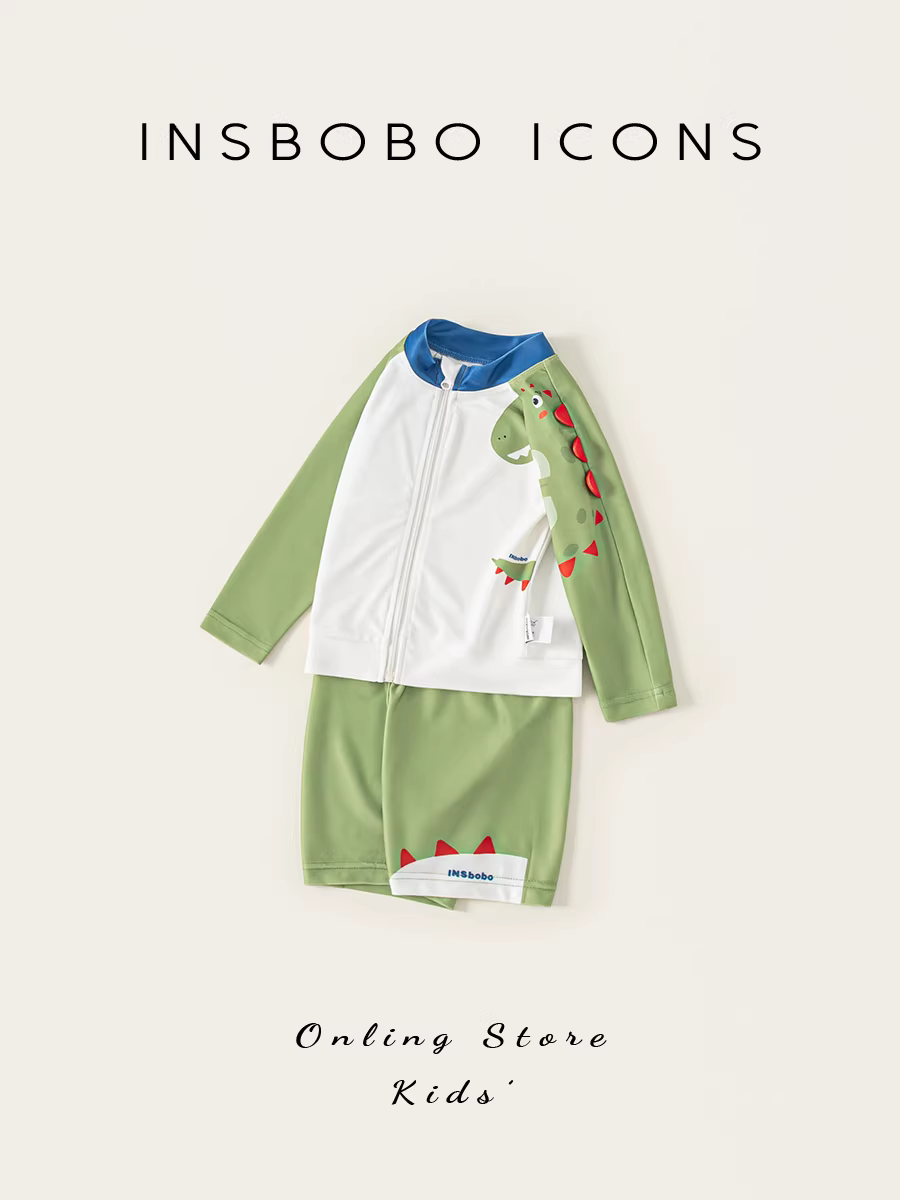 Đồ bơi bé trai INSbobo hè 2025 kiểu mới, bộ đồ bơi trẻ em, đồ bơi mùa hè, quần áo trẻ sơ sinh, kiểu dáng đẹp trai