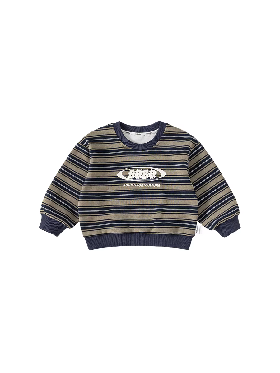 Áo thun bé trai INSbobo mùa thu áo dài tay trẻ em siêu thời trang xuân thu 2025 quần áo trẻ em mới hợp thời trang