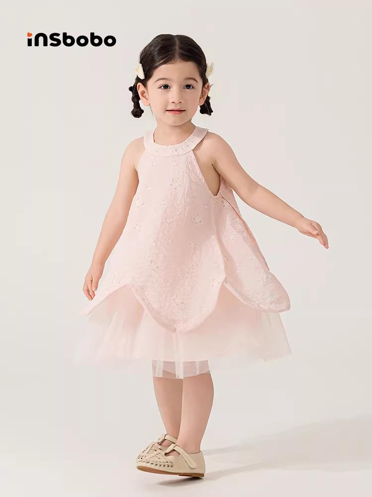 Váy bé gái, váy hè trẻ em, váy công chúa bé gái kiểu mới hè 2025, váy lưới bé gái, thời trang hè