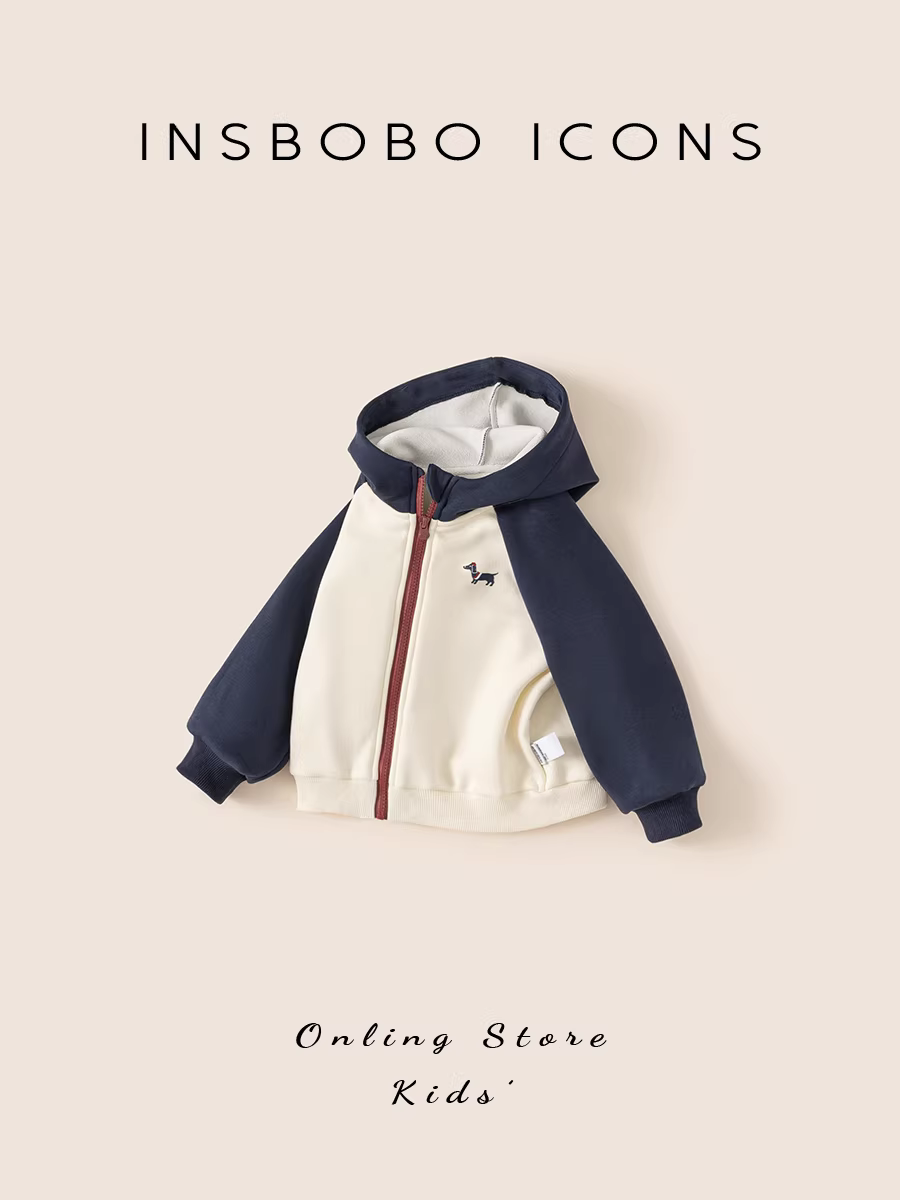 Áo khoác bé gái INSbobo mùa đông 2025 kiểu mới thời trang trẻ em áo bé trai thu đông [kháng khuẩn 7A]