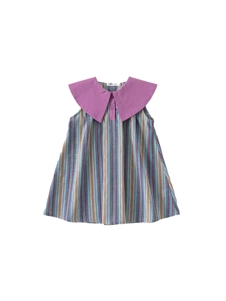 Váy bé gái, quần áo mùa hè, váy công chúa kiểu mới 2025, váy trẻ em, váy không tay, cổ ren, quần áo bé gái, thời trang