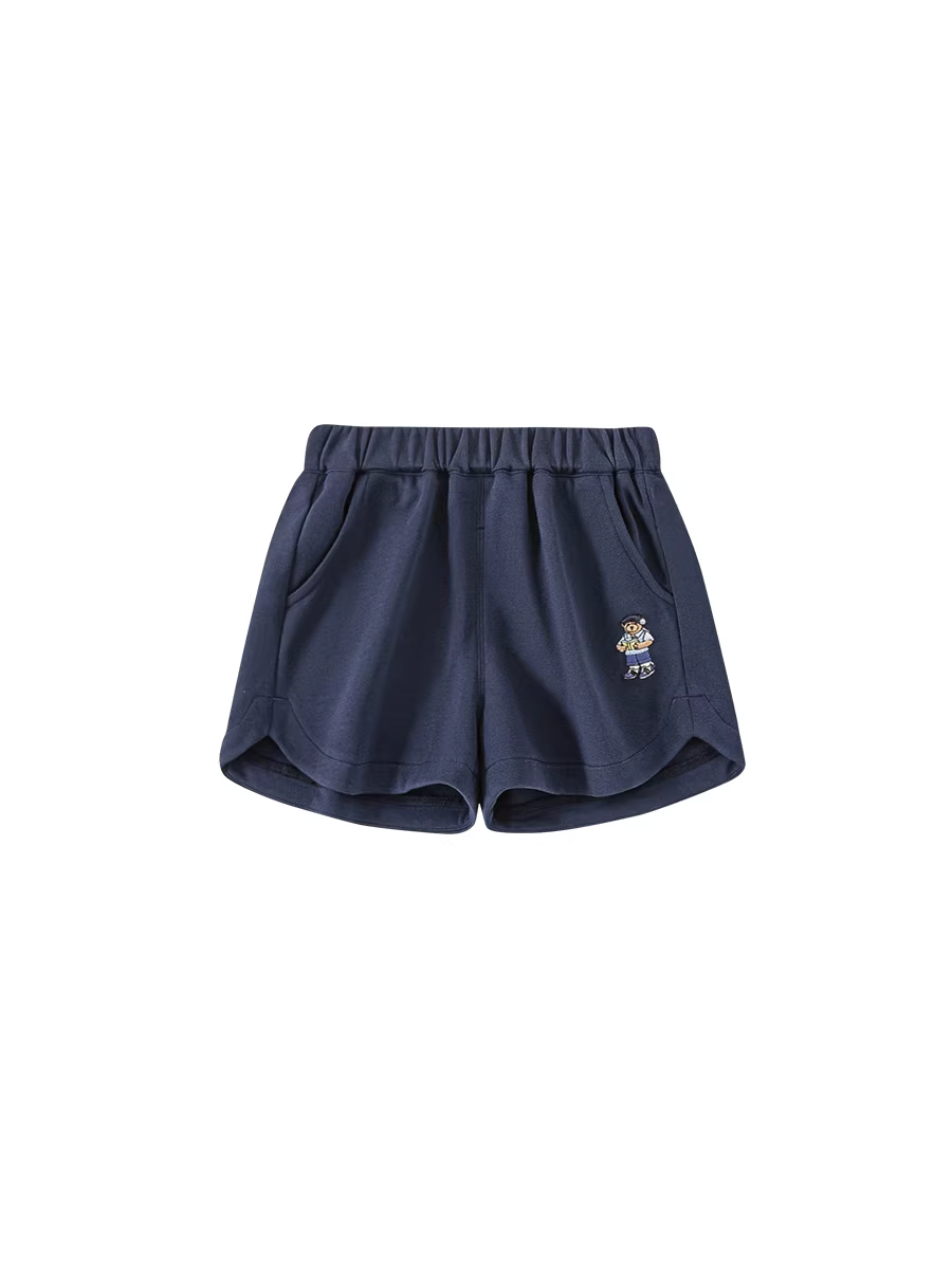 Quần đùi bé trai INSbobo [Bộ sưu tập Gấu Teddy] hè 2025, quần trẻ em hè mới