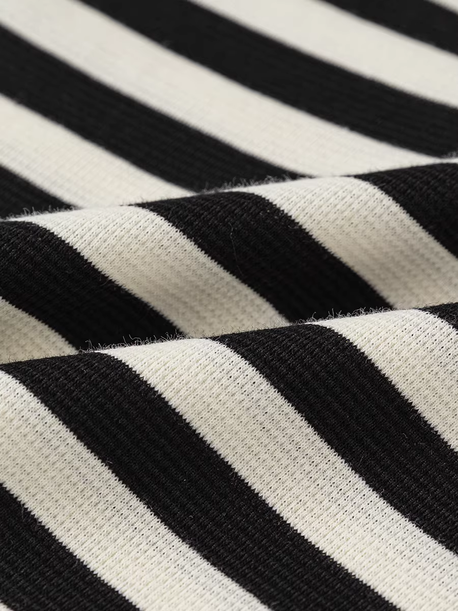 INSbobo áo yếm thời trang dành cho nữ cổ POLO áo không tay dành cho trẻ em áo thun ngắn tay sọc cổ điển dành cho bé gái