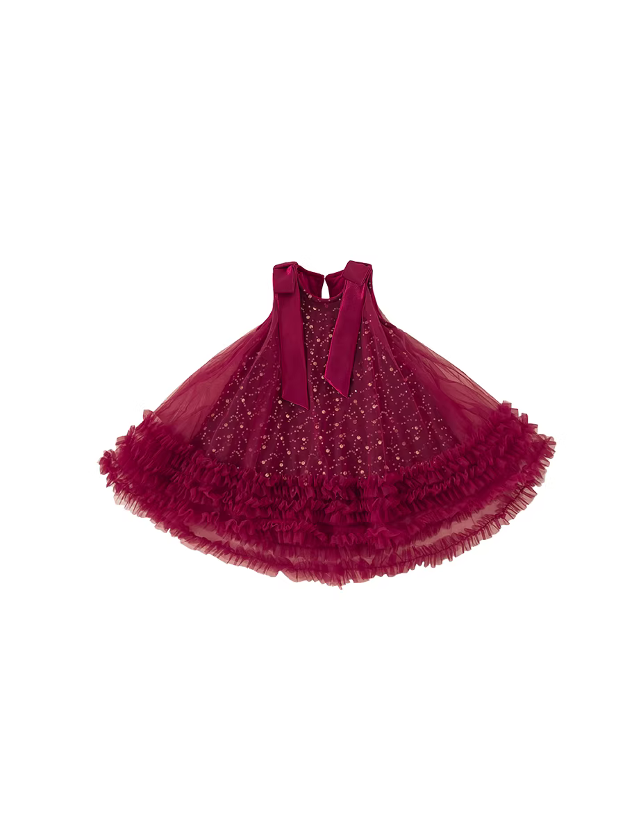 INSbobo váy bé gái mùa thu đông mới quần áo bé gái váy công chúa mùa đông váy bé gái quần áo trẻ em