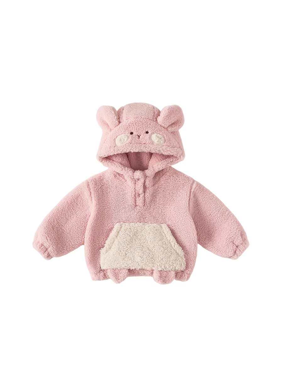 Áo len INSbobo cho bé gái mùa đông 2025, áo dày mới, thời trang thu đông, giữ ấm cho trẻ em