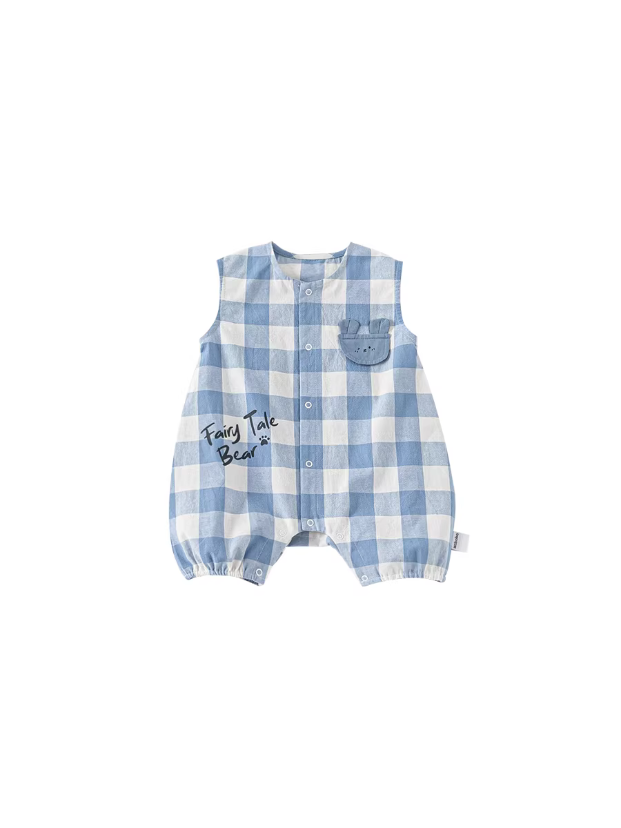 Quần áo trẻ em INSbobo mùa hè 2025 kiểu mới bộ liền thân bé trai quần áo bò cho bé sơ sinh quần áo mùa hè dễ thương và mỏng nhẹ