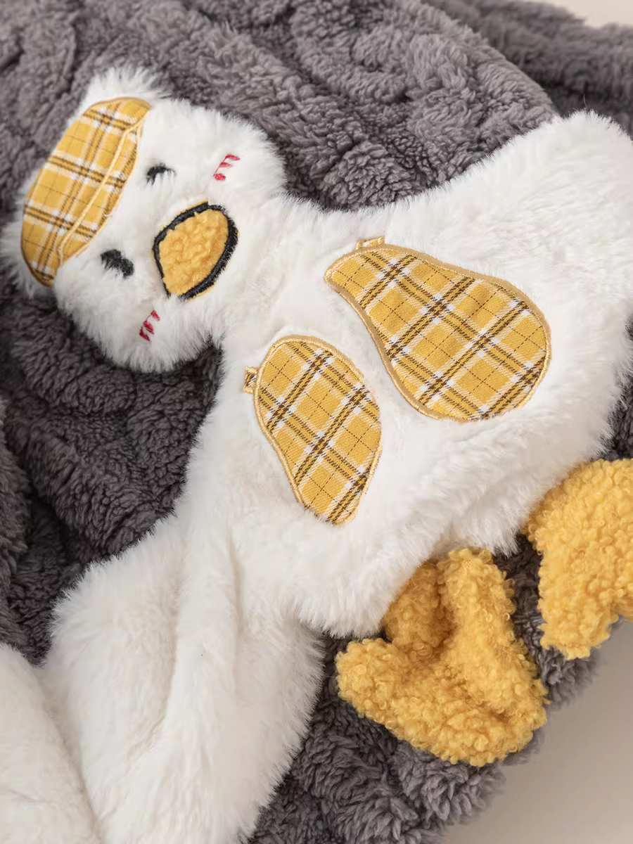 Bộ đồ ngủ trẻ em 2025 thu đông mới, đồ mặc nhà dày dặn cho bé trai, bộ đồ ngủ mùa đông cho bé gái