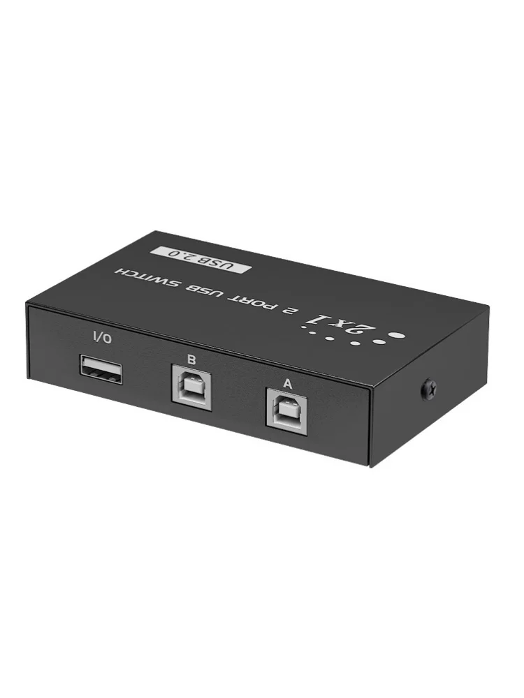 Thiết bị chia sẻ máy in USB, bộ chia chuyển đổi tự động không cần mạng, bộ chuyển đổi một ra hai, bộ chia sẻ cho hai hoặc nhiều máy tính, giao diện bộ chuyển đổi kết nối một ra bốn, một ra hai.