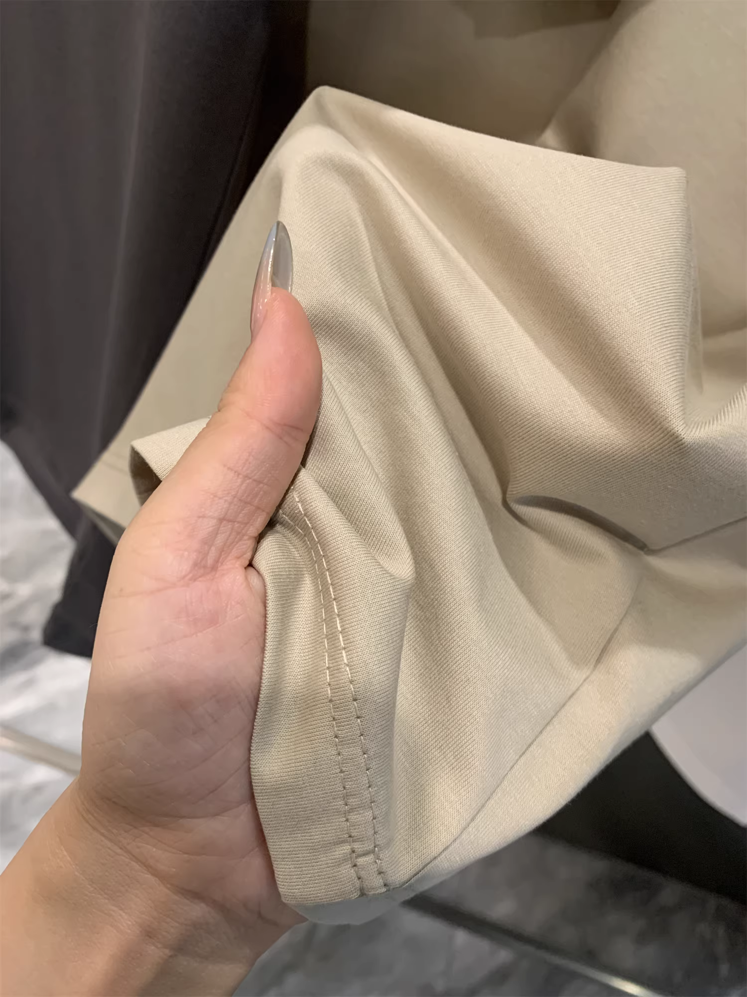 Don Quixote Cool Sorona! Áo thun cotton dài sợi pha Tencel! Áo thun ngắn tay mùa hè thoáng khí, chất liệu Mercerized, kiểu dáng thường ngày