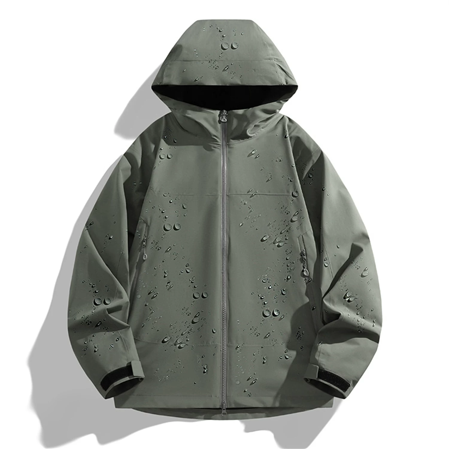 Don Quixote, một chiếc áo khoác có thể mặc được ba kiểu! Áo khoác có mũ + độn 90% lông vịt! Áo khoác có mũ mùa thu đông dành cho nam.