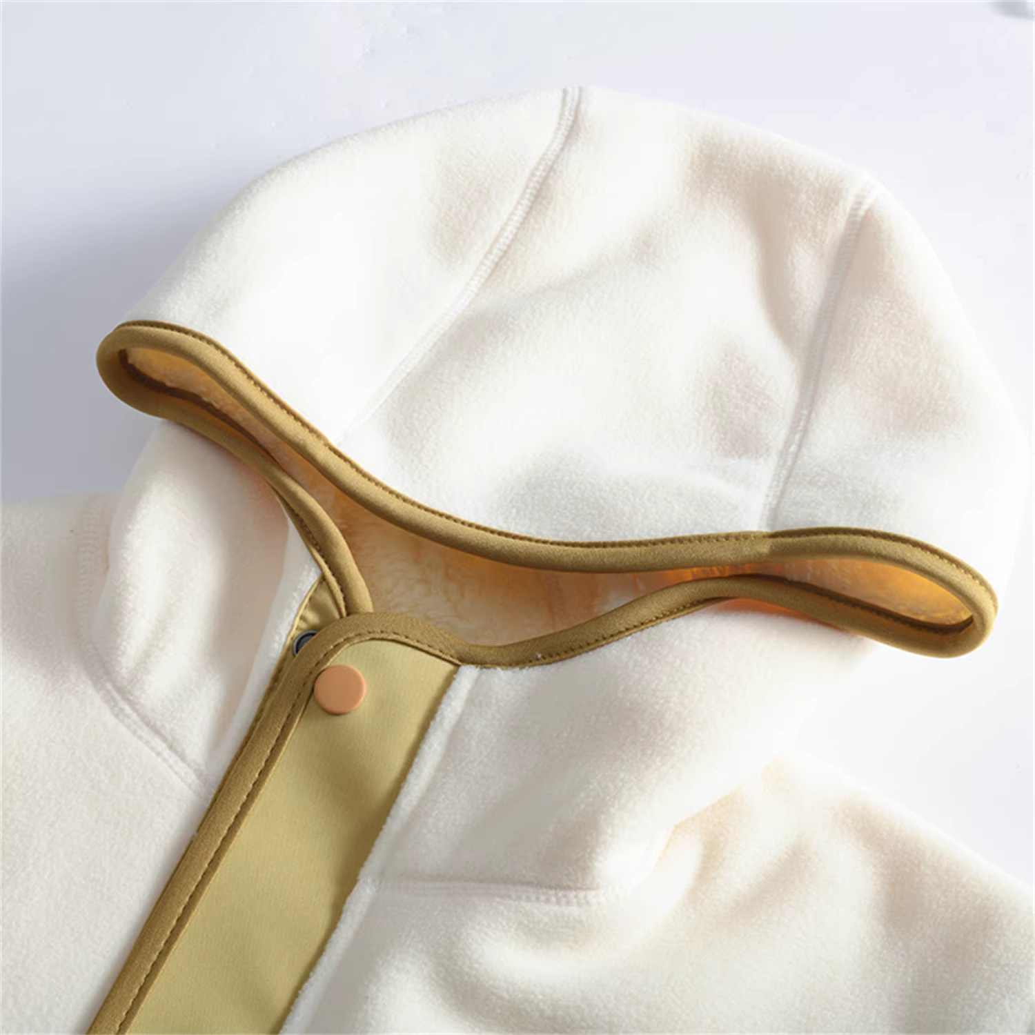 Phong cách Don Quixote, unisex! Chống lạnh và ấm áp! Áo khoác có mũ trùm đầu, lót lông cừu, dày dặn, viền chắc chắn, hợp thời trang, thích hợp cho mùa thu đông.