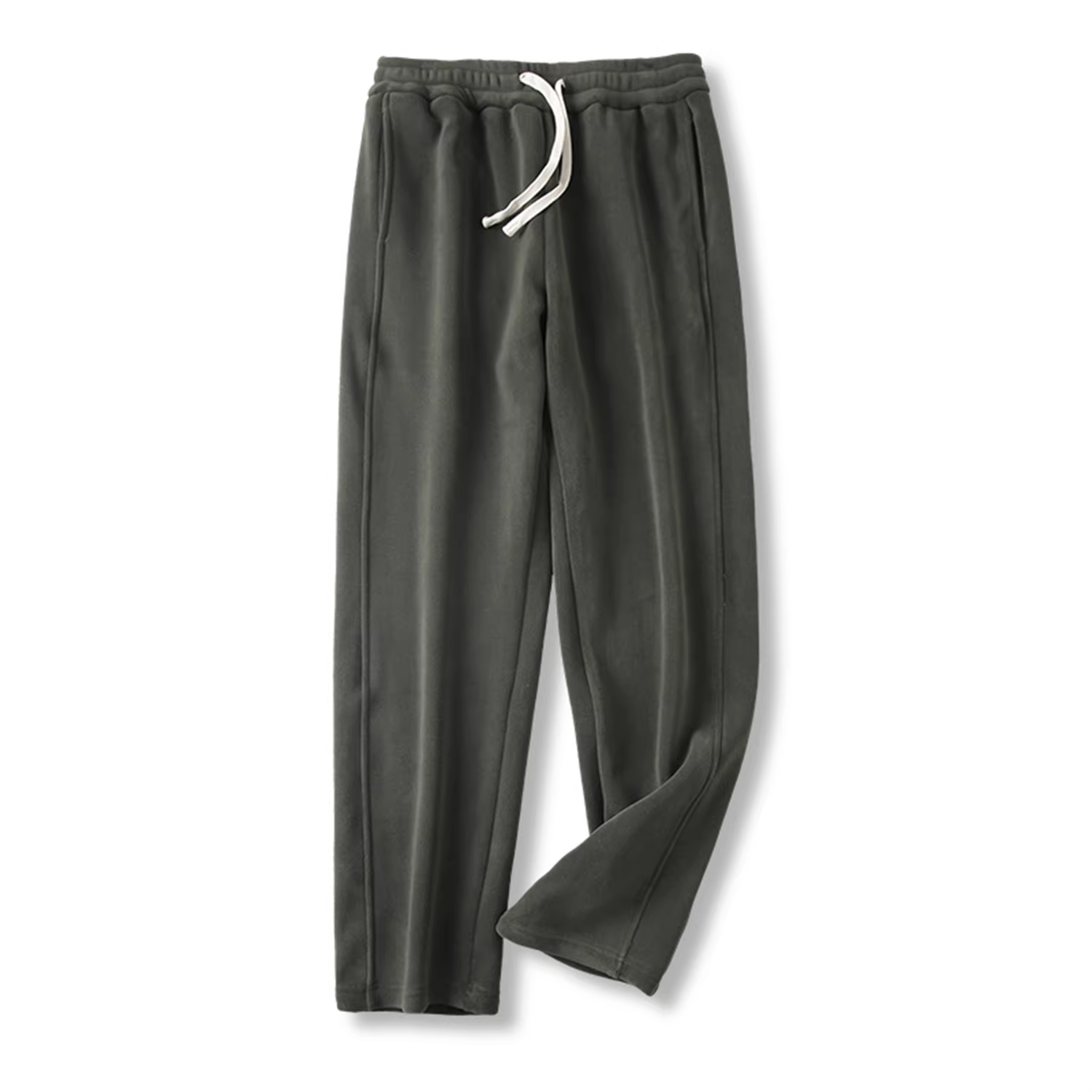 Don Quixote không sợ -20 độ! Quần thể thao nam chất liệu nỉ dày dặn, dáng thẳng, trọng lượng cao 850g, mùa đông