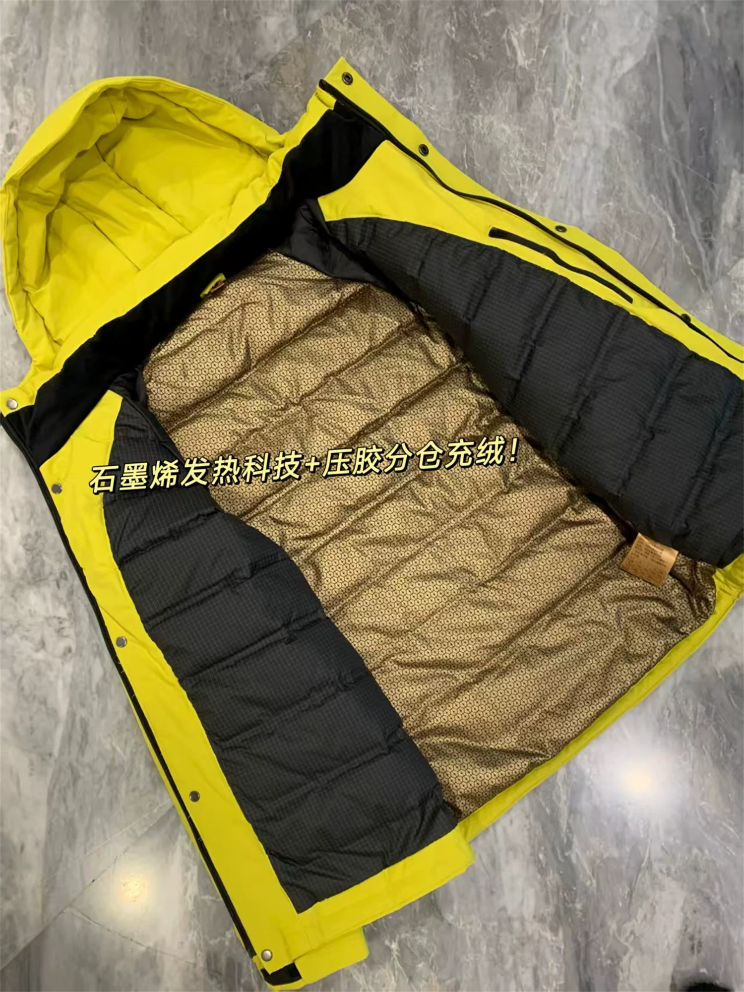 Công nghệ Don Quixote Graphene + 90% lông vịt! Áo khoác có mũ trùm đầu chống gió, chống lạnh, ấm áp, giản dị dành cho nam