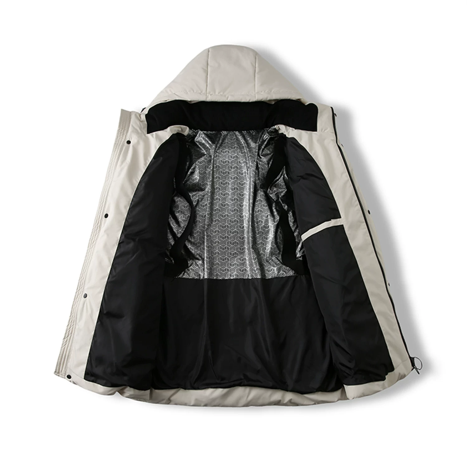 Don Quixote Di Series! 90% lông vịt! Áo khoác có mũ trùm đầu dày dặn chống gió và chống thấm nước mùa đông dành cho nam và nữ.