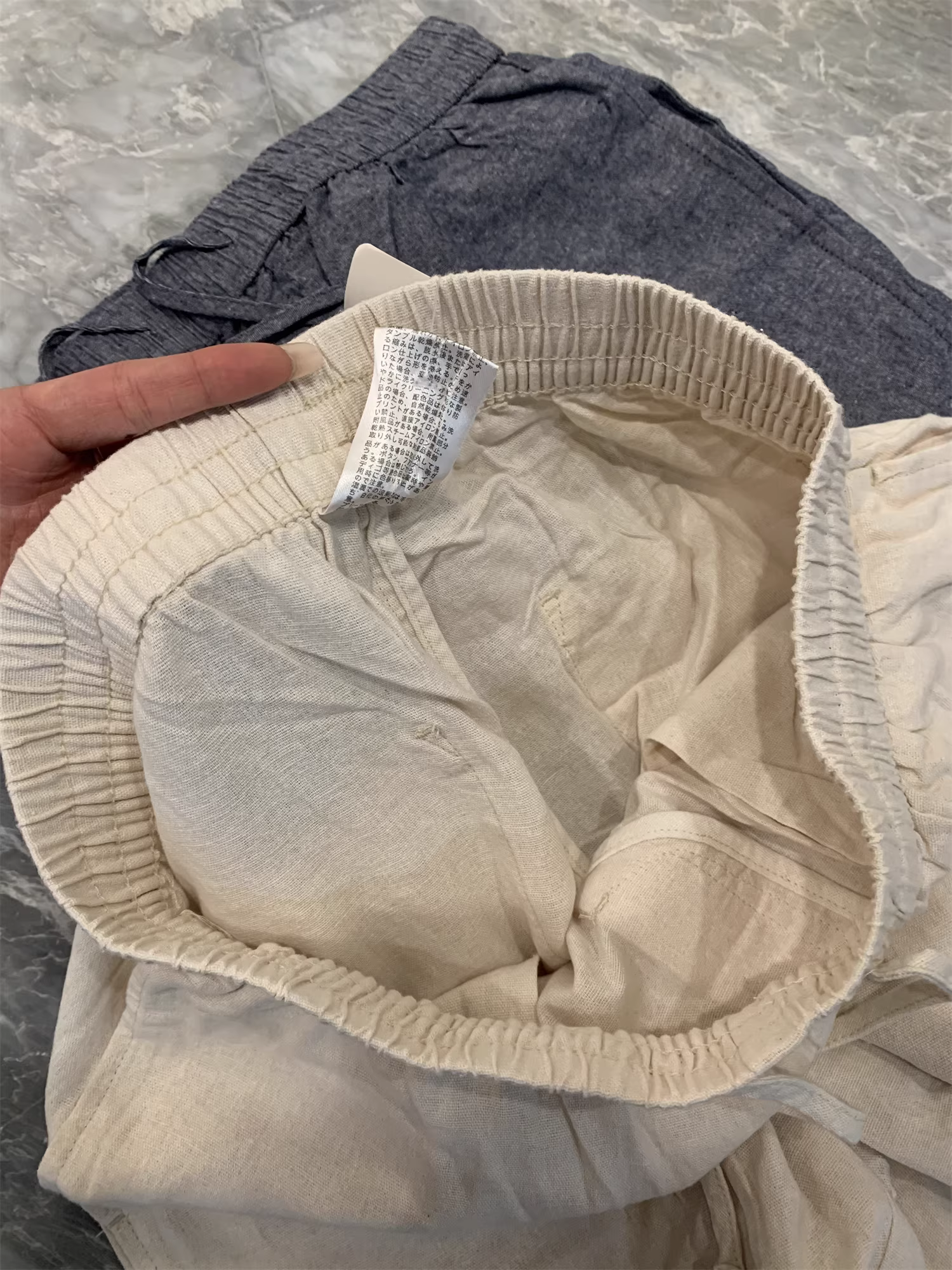 Don Quixote 60% vải lanh + 40% cotton! Chất liệu vải cao cấp, thoáng mát, mềm mại, tạo cảm giác mát lạnh, quần âu ống đứng mùa hè dành cho nam.