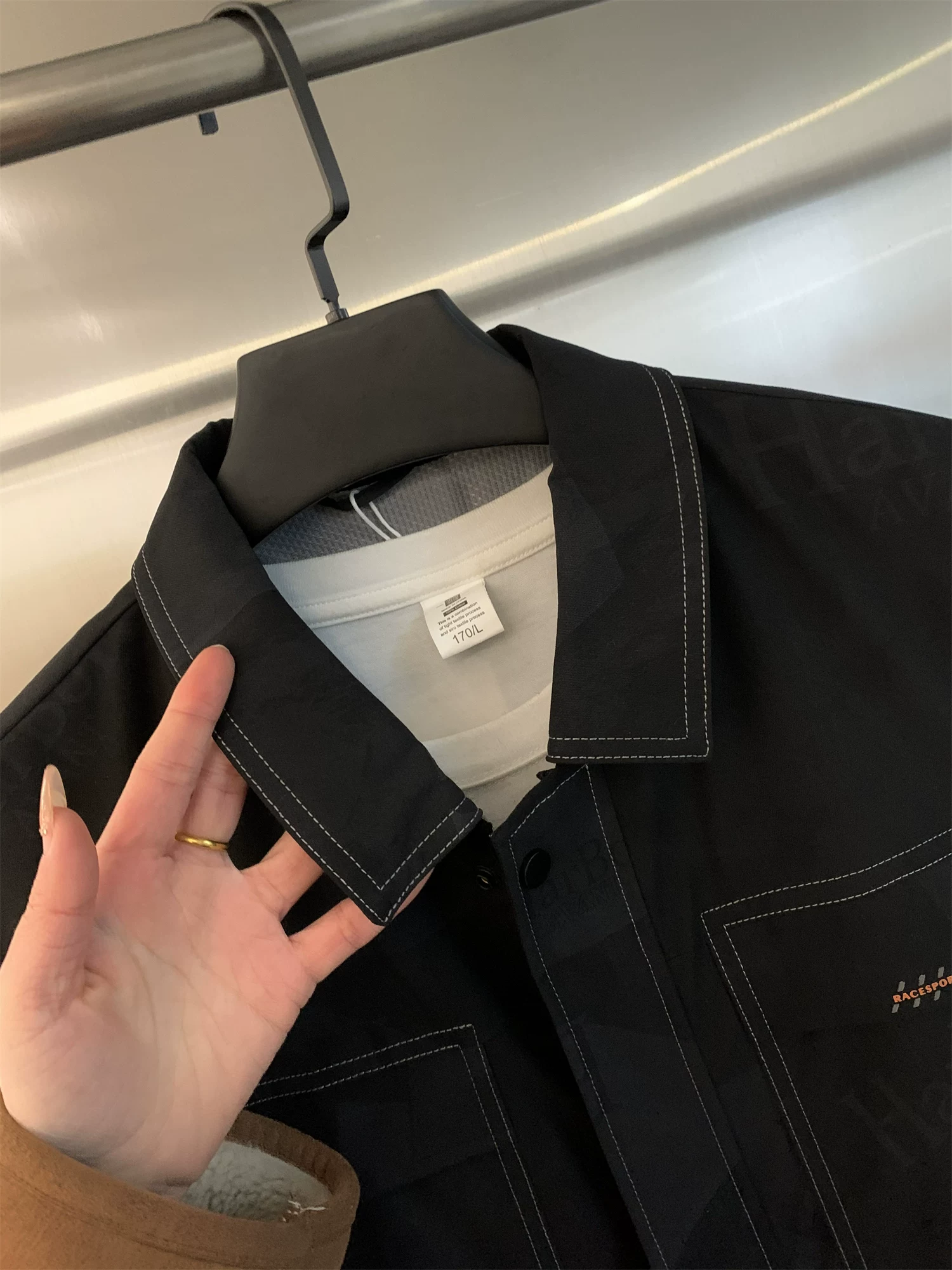 Don Quixote Light Workwear Casual! Đường may nổi bật cao cấp! Áo khoác có cổ kiểu mới mùa xuân dành cho nam.