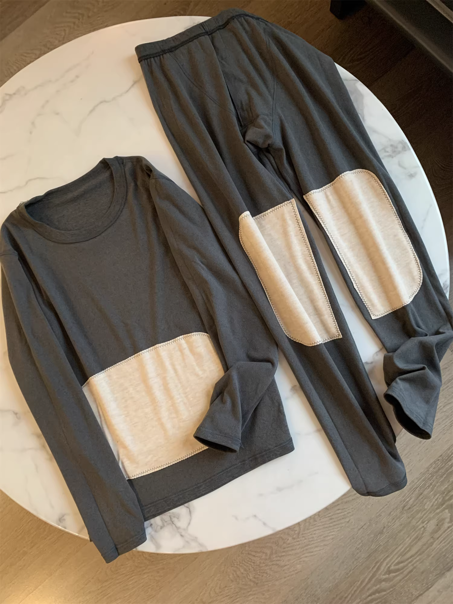 Don Quixote, bạn có bao nhiêu bộ? Bao gồm cả len! Bộ đồ lót giữ nhiệt mùa thu đông dành cho nam, chất liệu dày dặn, kiểu ghép mảnh.