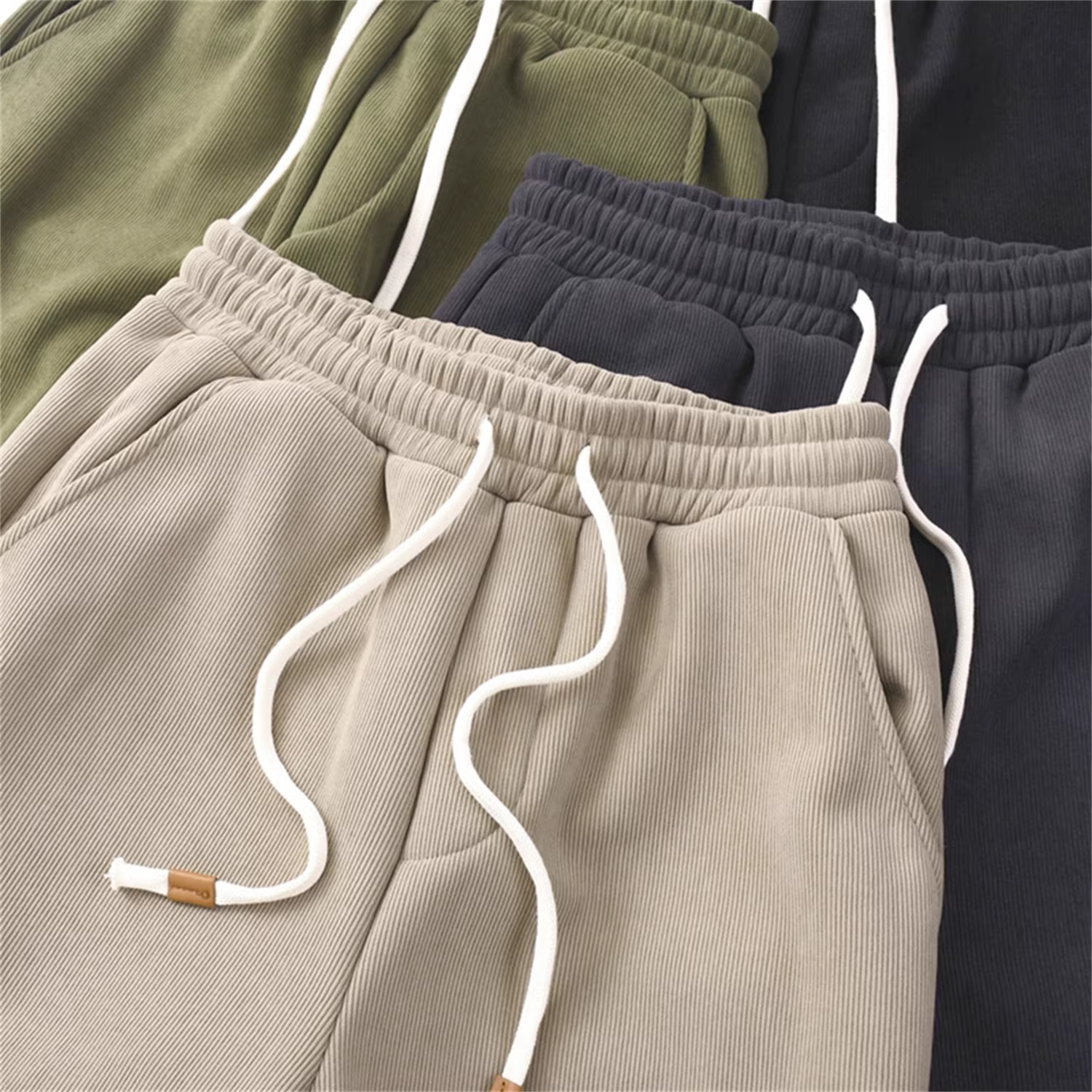 Dòng thiết kế Don Quixote! Chất liệu nỉ dày 450g! Quần nam ngoài trời chất liệu nỉ, kiểu dáng thẳng, phong cách thường ngày, quần thể thao thời thượng.