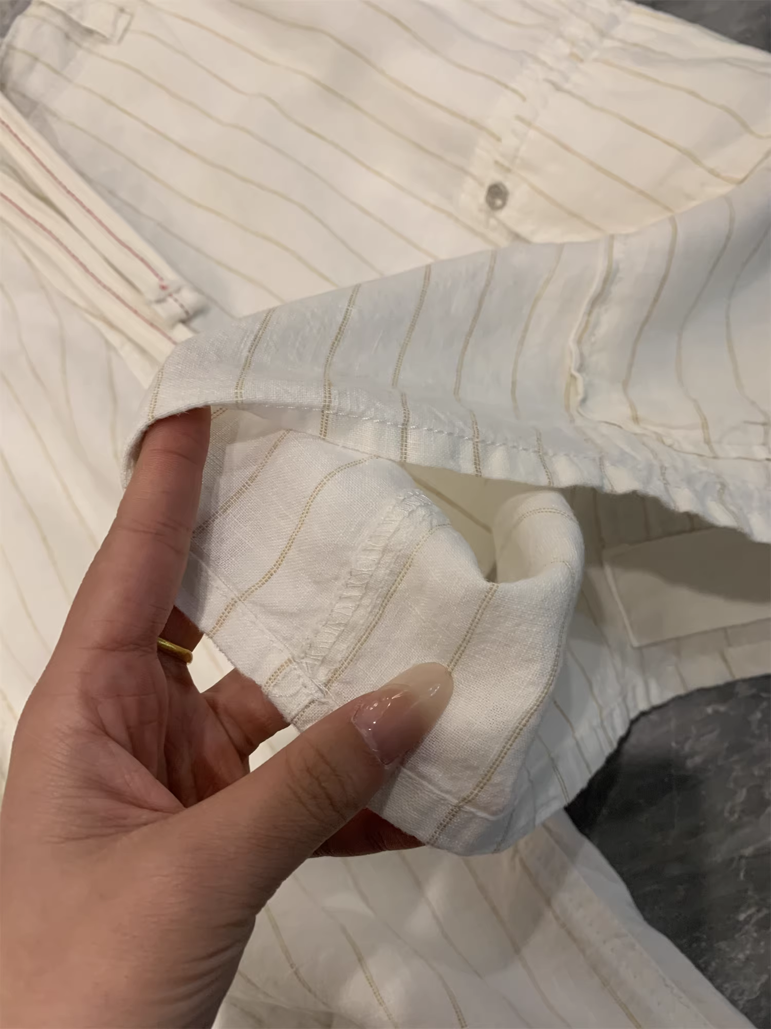 Don Quixote 100% vải lanh! Hàng chất lượng tuyệt vời! Quần và quần short nam mùa hè mát mẻ, thấm hút mồ hôi, thoáng khí, đa năng.