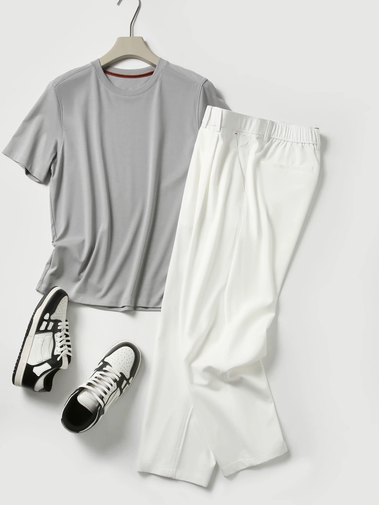 Don Quixote Z* chất lượng nguyên bản! Nếm thử phong cách! Quần âu dáng thẳng đơn giản, thoải mái mùa hè dành cho nam