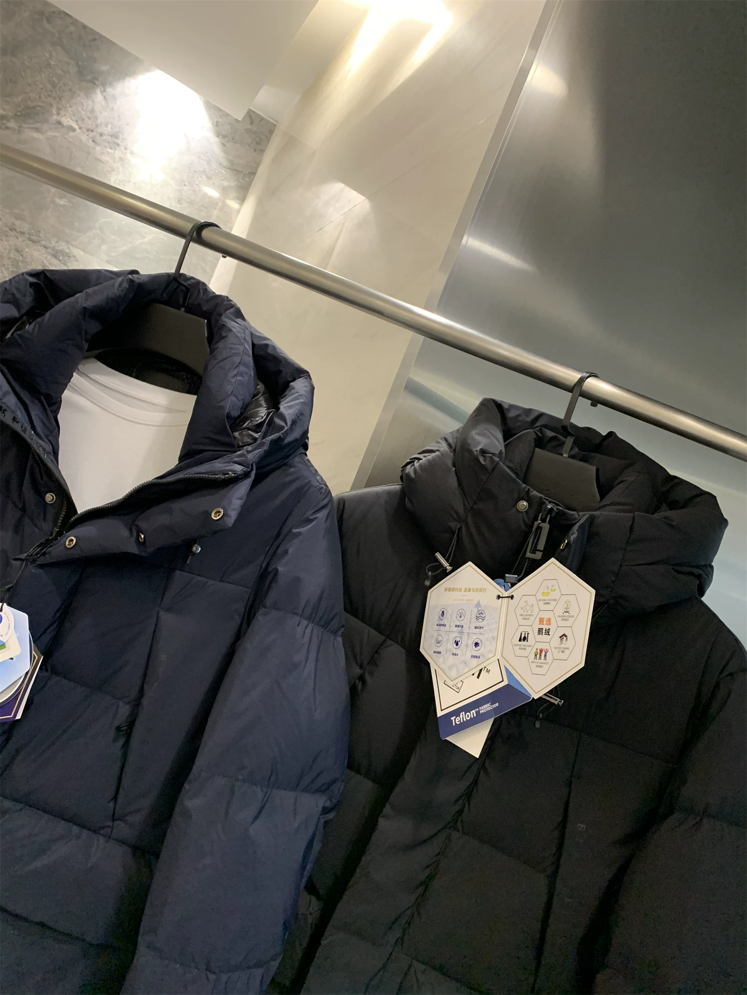 Don Quixote —30 ℃ Áo khoác mùa đông công nghệ sưởi bằng graphene! 90% lông ngỗng trắng! Chống lạnh!