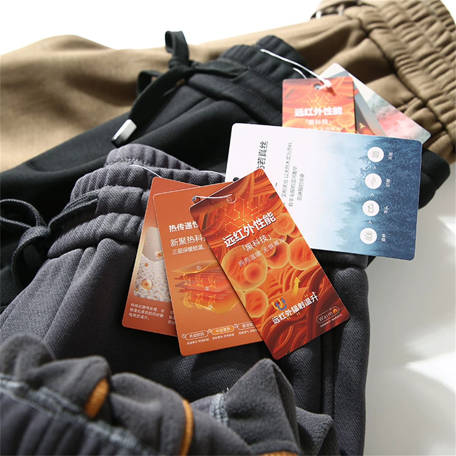 Quần jogger nam mùa đông ấm áp, chống gió, kiểu dáng thể thao, chất liệu pha Tencel Don Quixote! Lót lông cừu và dày dặn!