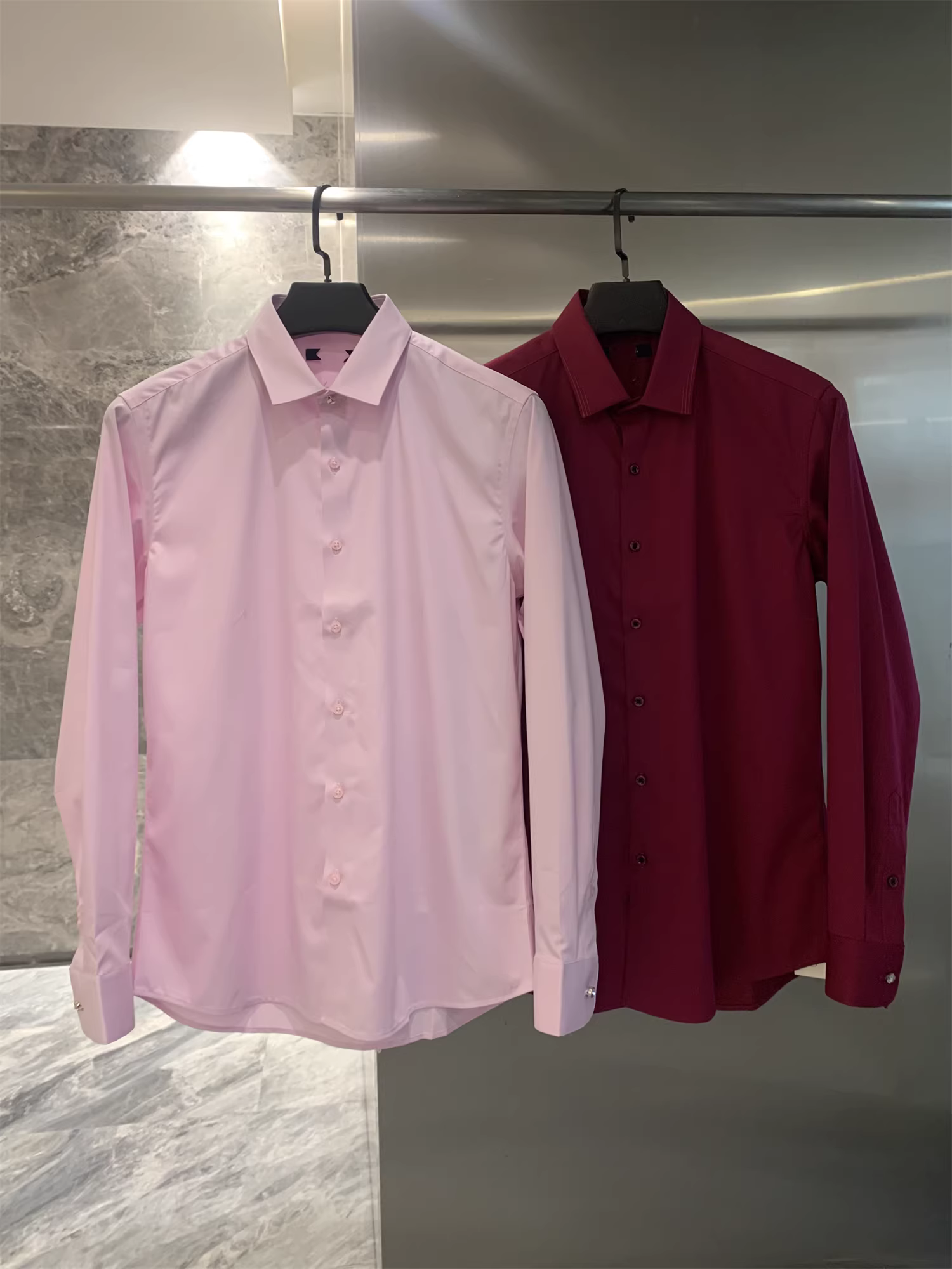 Don Quixote Co giãn và mềm mại! Áo sơ mi dài tay nam mùa xuân và mùa thu mềm mượt, tinh tế, thoáng khí, giản dị, đa năng.