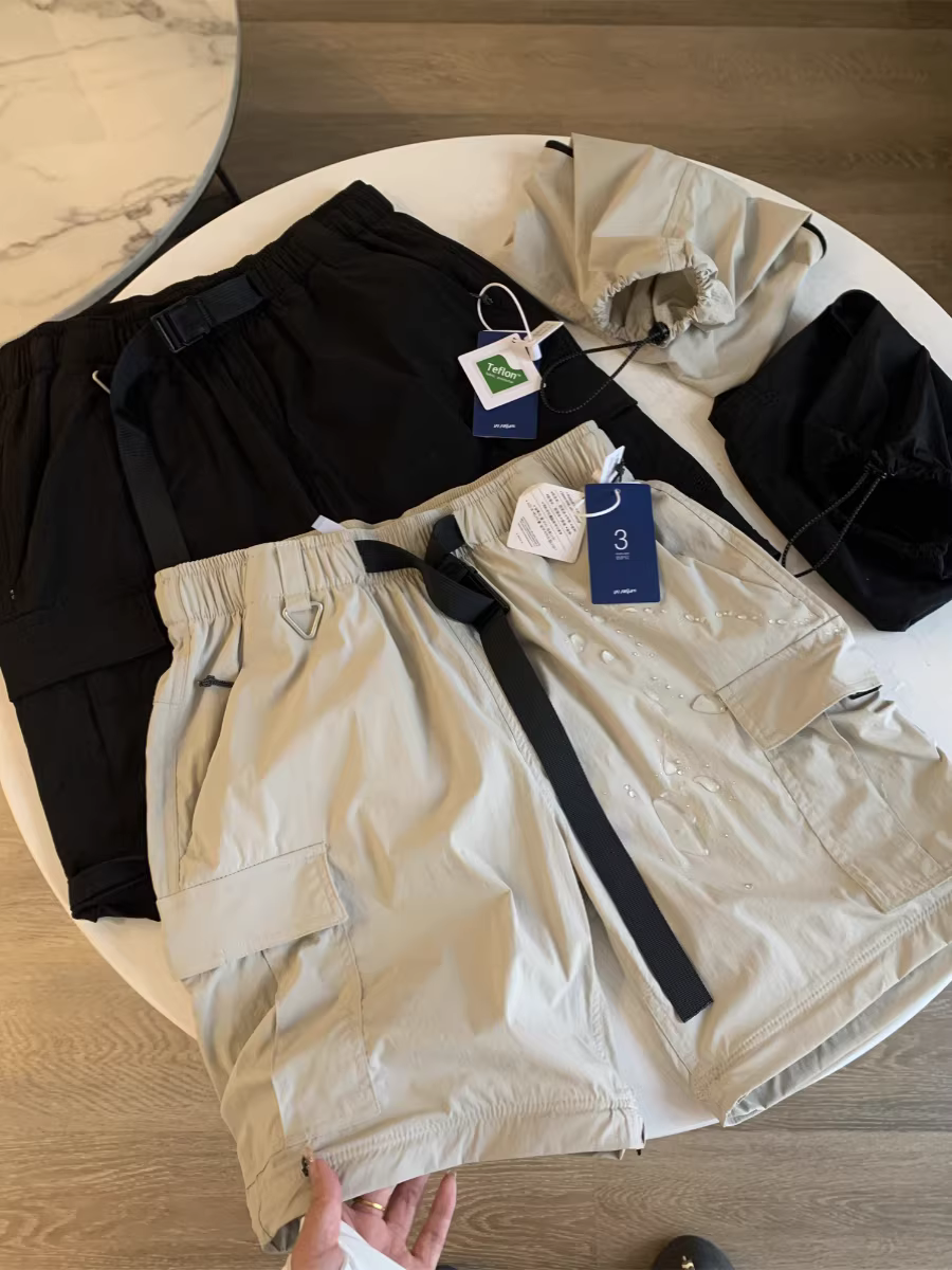 Quần đa năng Don Quixote hai chiều! Quần lính dù đa năng, nhiều túi, chất liệu Teflon chống thấm ba lớp, co giãn, nhẹ, dành cho nam