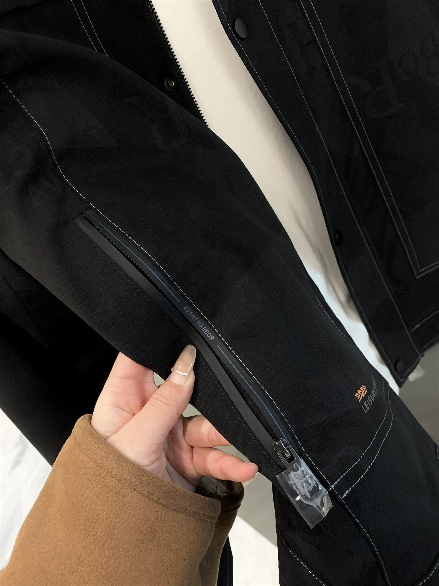 Don Quixote Light Workwear Casual! Đường may nổi bật cao cấp! Áo khoác có cổ kiểu mới mùa xuân dành cho nam.