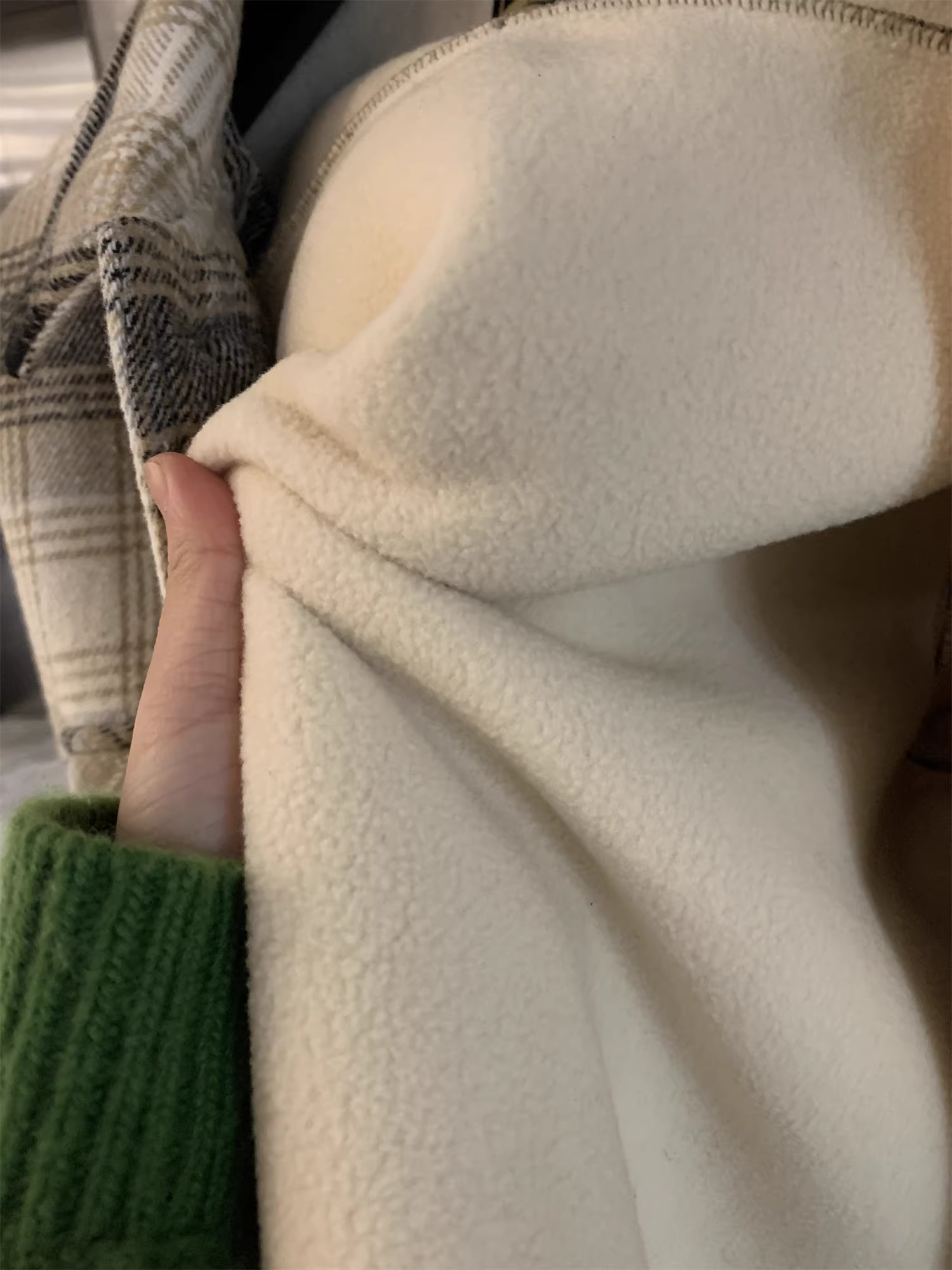 Áo khoác kiểu Nhật Don Quixote! Lót lông cừu! Áo khoác nam dày dặn ấm áp có cổ, kiểu dáng thời trang mùa thu đông