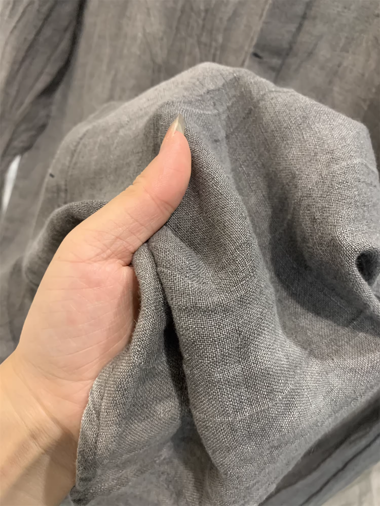 Áo sơ mi nam Don Quixote 100% vải lanh! Áo sơ mi dài tay cổ đứng nhỏ gọn, thoáng mát, chất liệu mỏng nhẹ, thích hợp cho mùa xuân/hè.