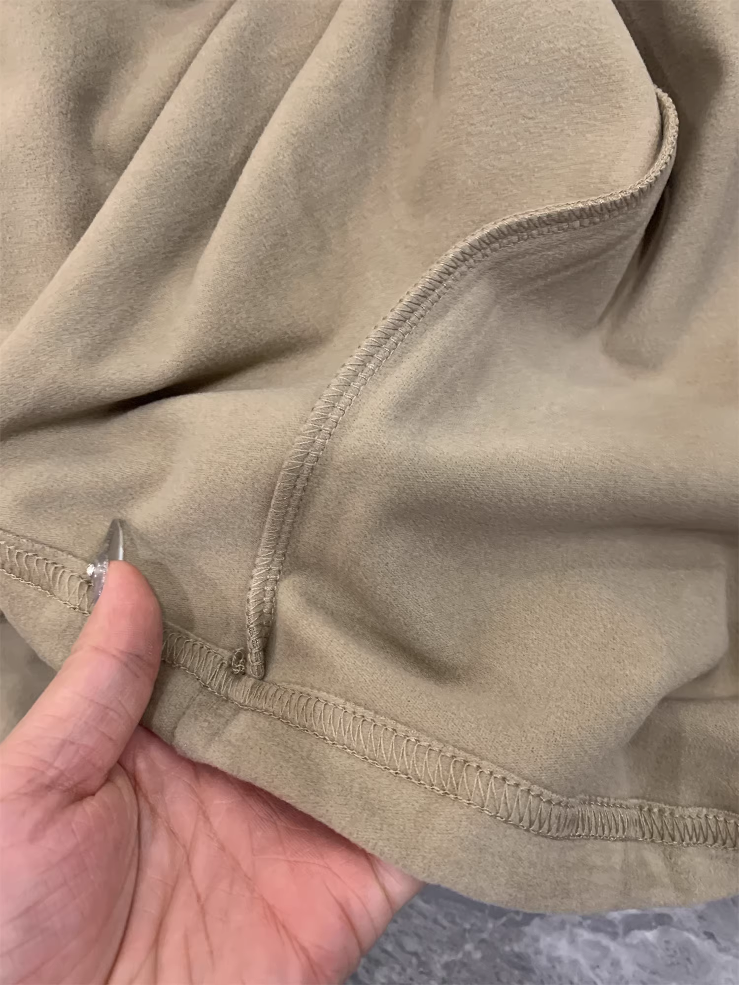 Công nghệ kháng khuẩn Don Quixote 7A! Lông cừu hai mặt cơ bản! Áo thun lớp nền ấm áp cổ cao nửa cổ màu trơn mùa thu đông.