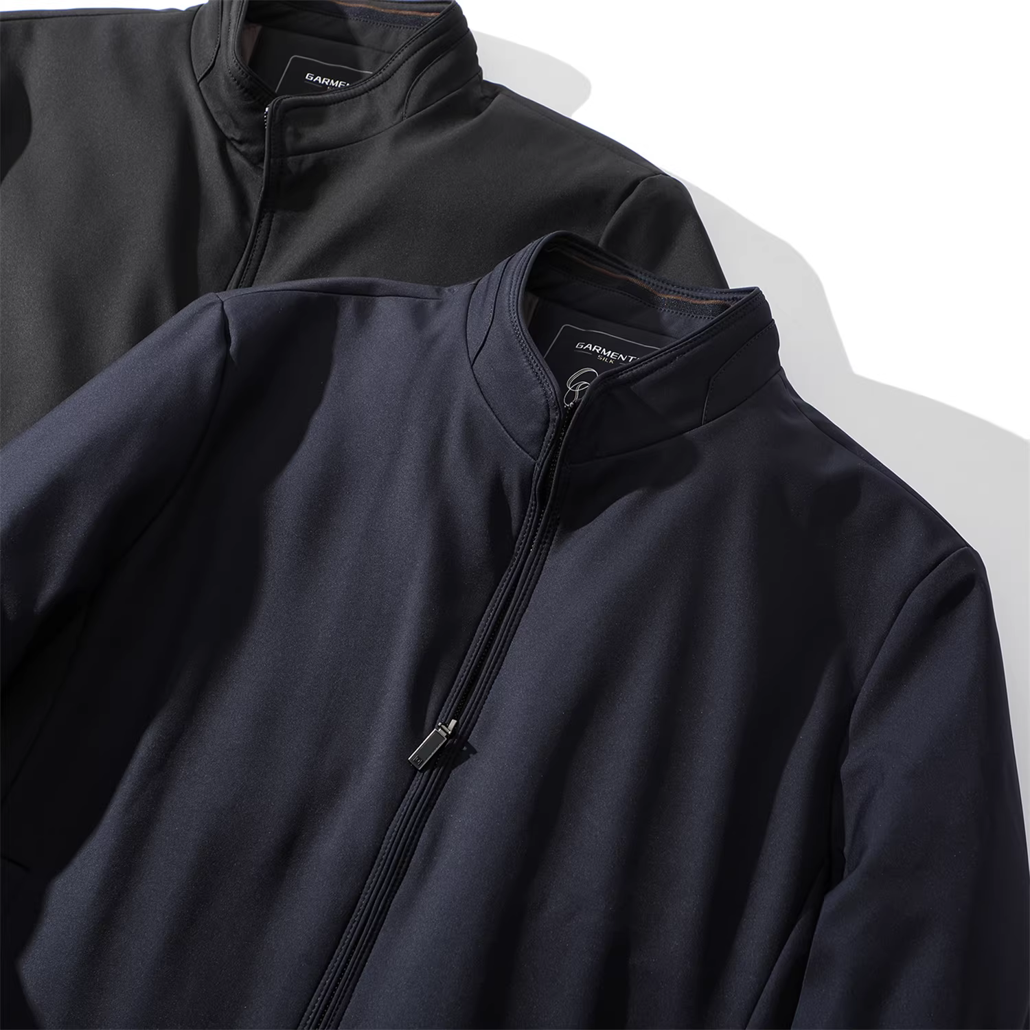 Áo khoác cổ đứng lót bông, chống gió và chống thấm nước mùa đông, chất liệu lụa tơ tằm Don Quixote!