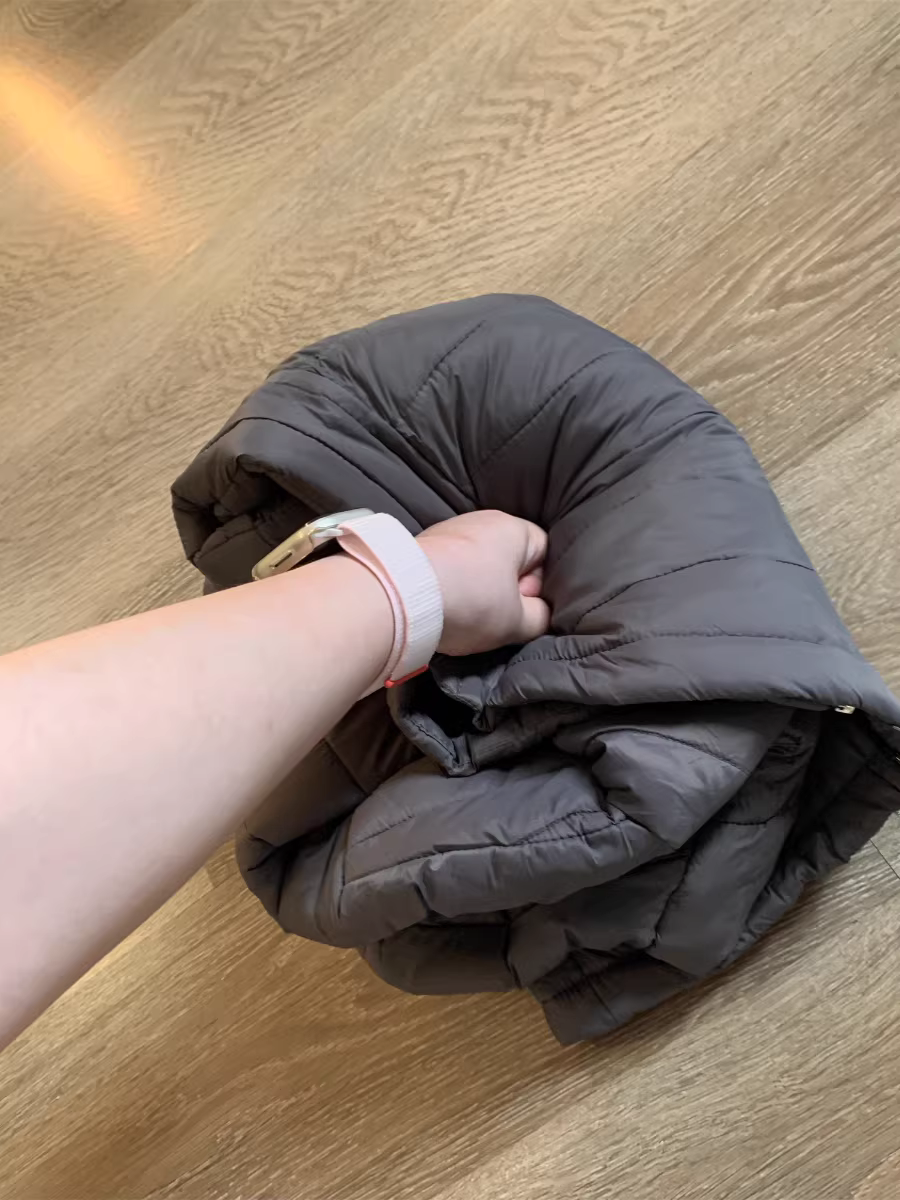 Don Quixote đặt hàng K! Áo khoác cotton có mũ trùm đầu thời trang mùa đông dành cho nam, đơn giản, nhẹ, ấm áp, giản dị, không thấm nước.